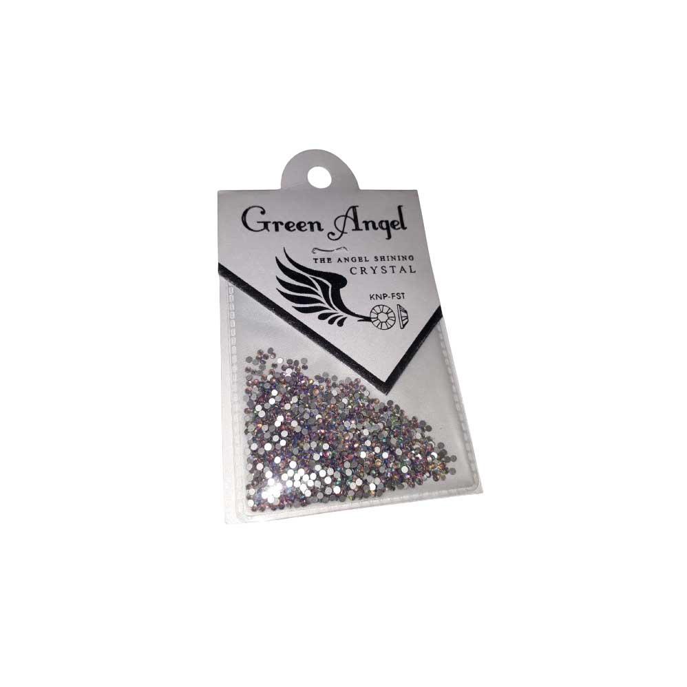 Green Angel Nail Crystal Stone