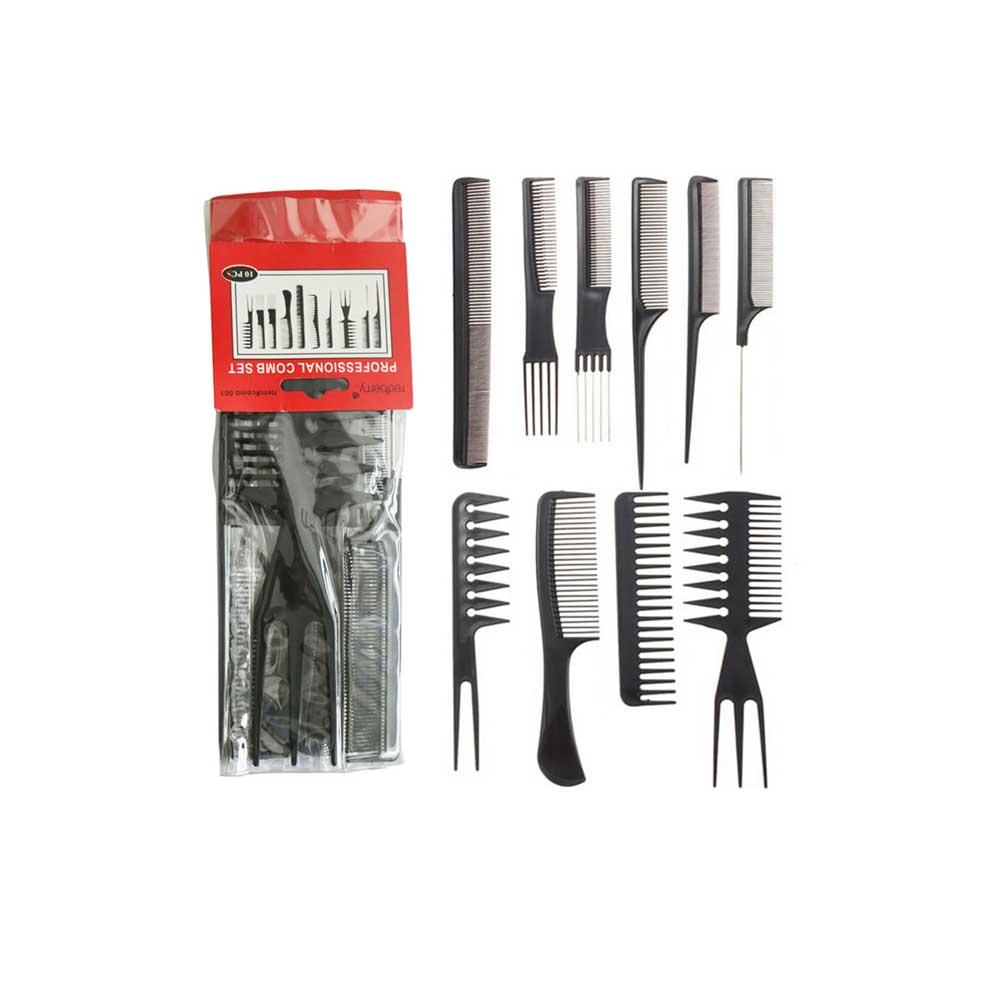 10 pc Professional Comb Kit