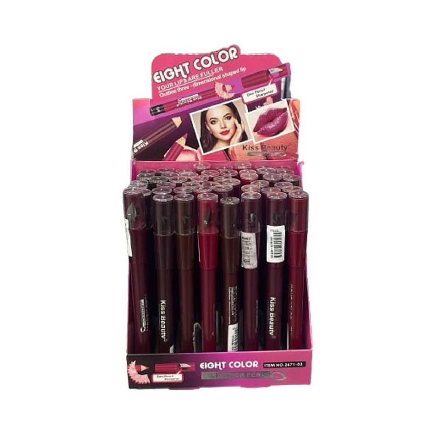 Kiss Beauty Eight Color Lipsti