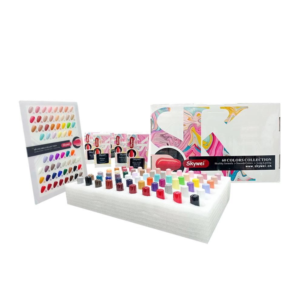 Skywei 60 Colors Nail Collecti