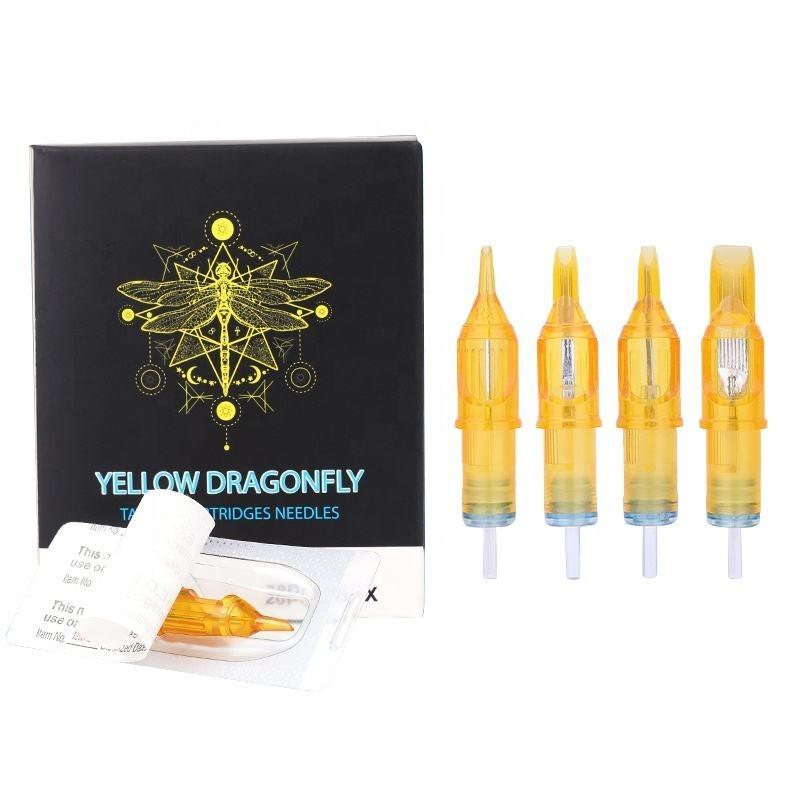 Yellow Dragonfly Tattoo Cartri