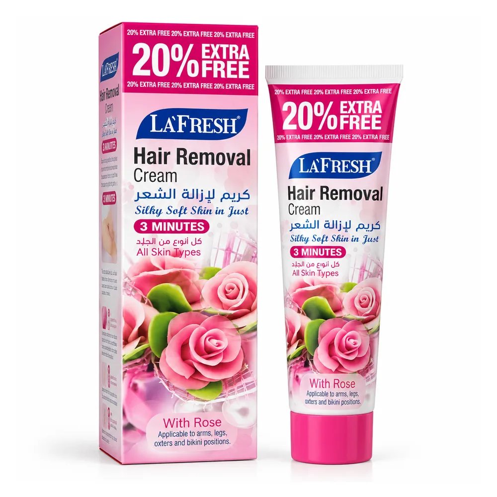 La Fresh Hair Removal Cream with Rose