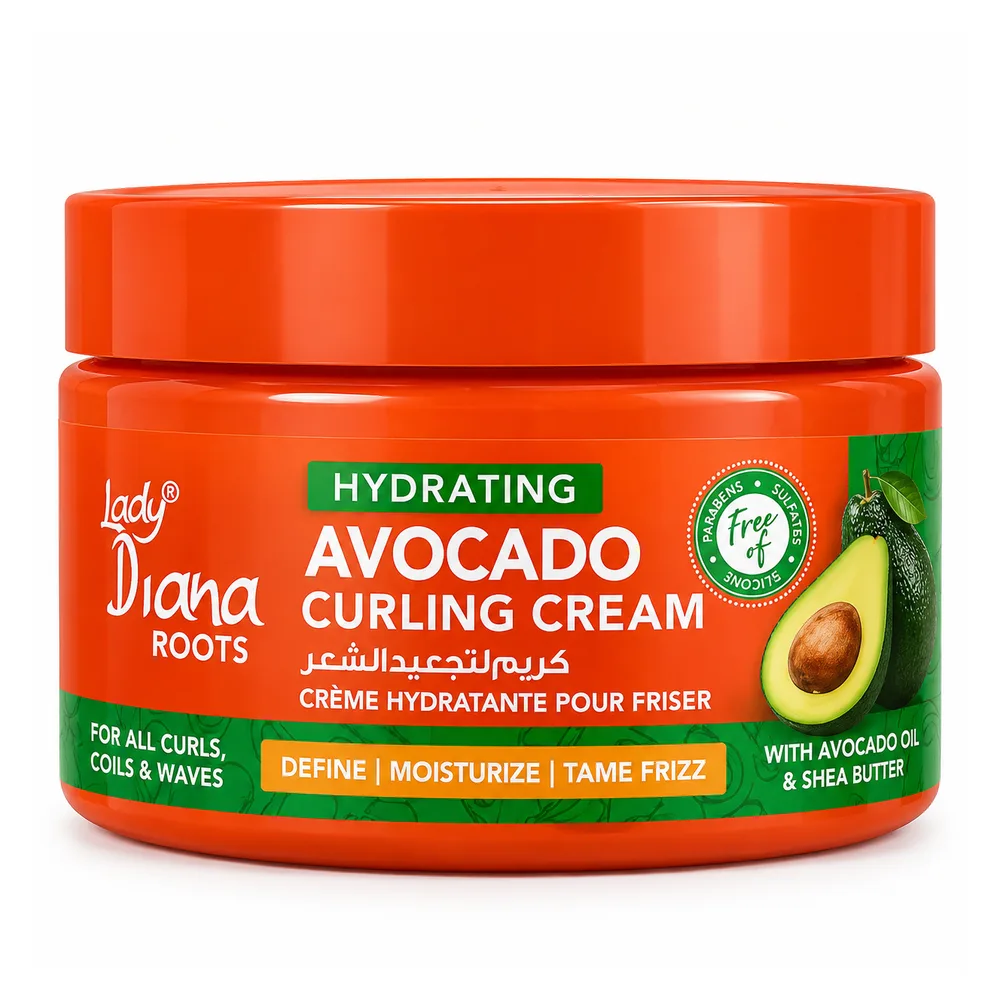 Lady Diana Roots Hydrating Avocado Curling Cream