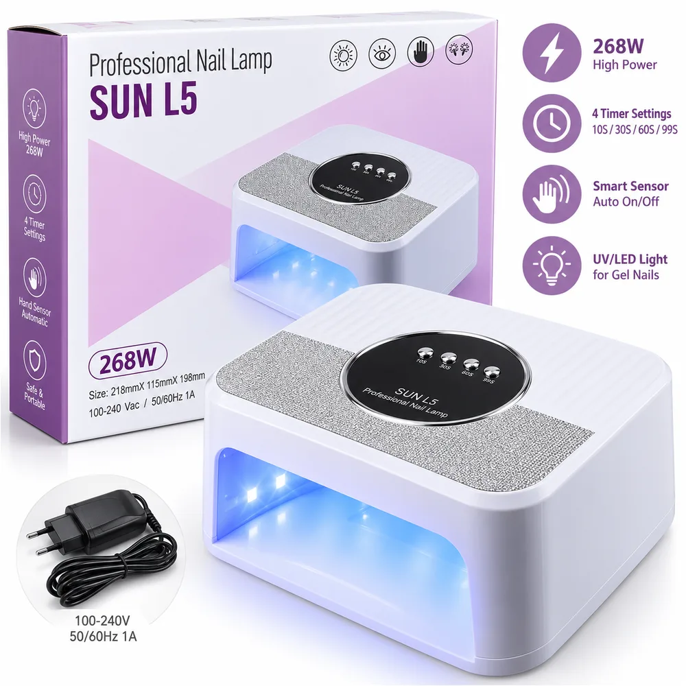 SUN L5 Professional Nail Lamp 268W
