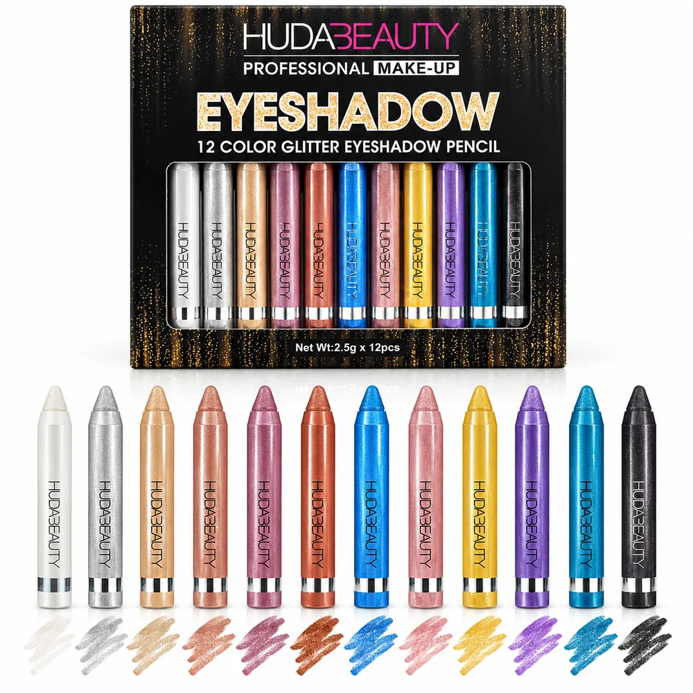 HUDA BEAUTY Glitter Eyeshadow Pencil - Assorted Colours 2.5g