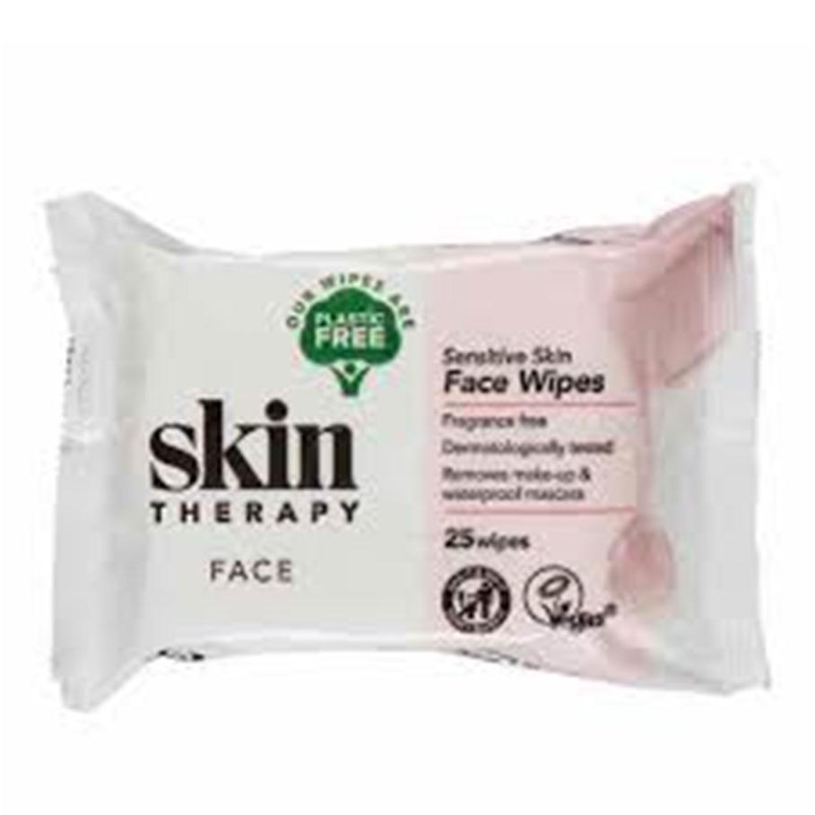 Skin Therapy Face Wipes Sensit