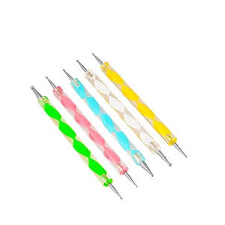 5 pc 2 Way Dotting Pen Tool Na