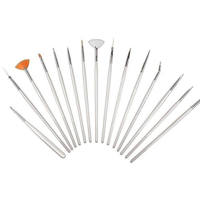 Nail Art Painting Pen Brush 15pcs