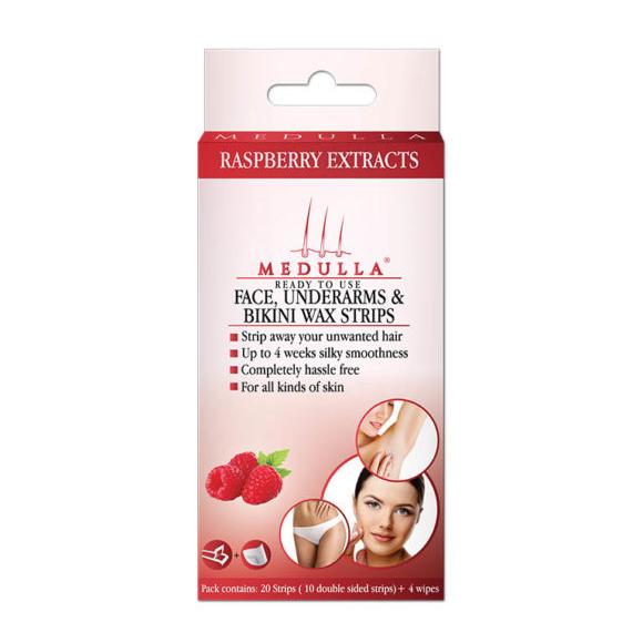 Medulla Face Wax Strips - Rasp