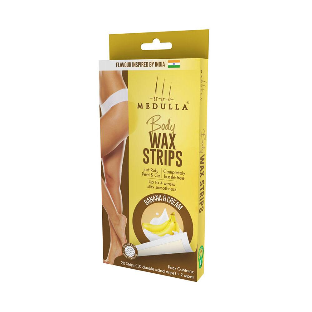 Medulla Body Wax Strips Banana