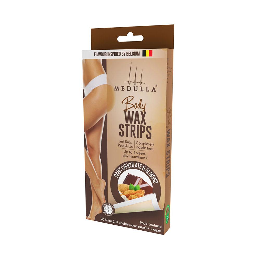 Medulla Body Wax Strips Dark C