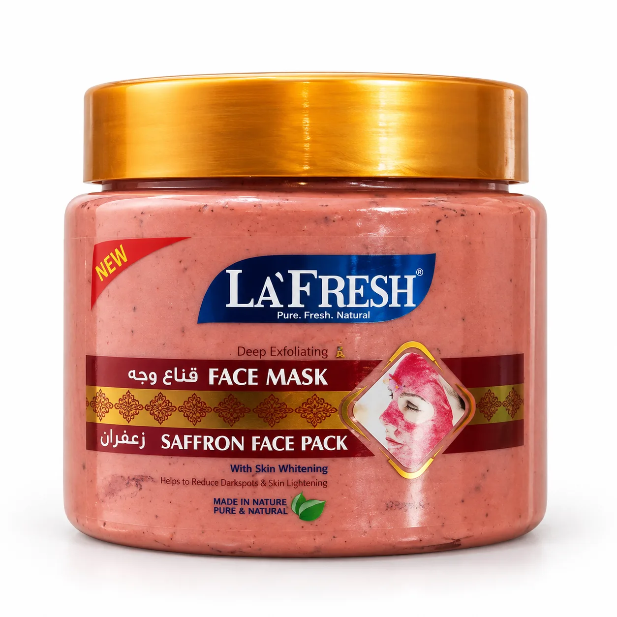 La Fresh Saffron Face Pack