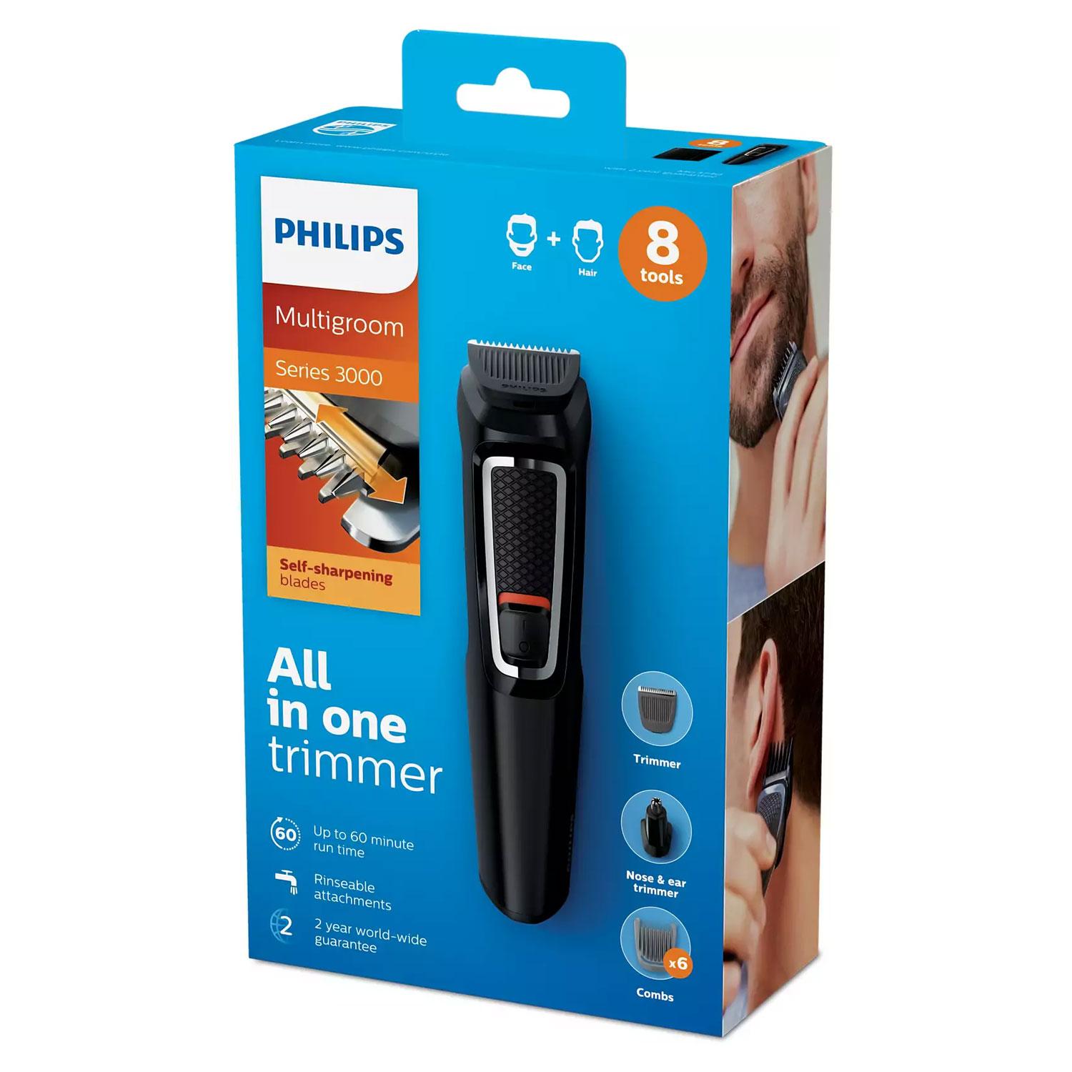 Philips Multigroom Series 3000 All in One Trimmer 8 Tools