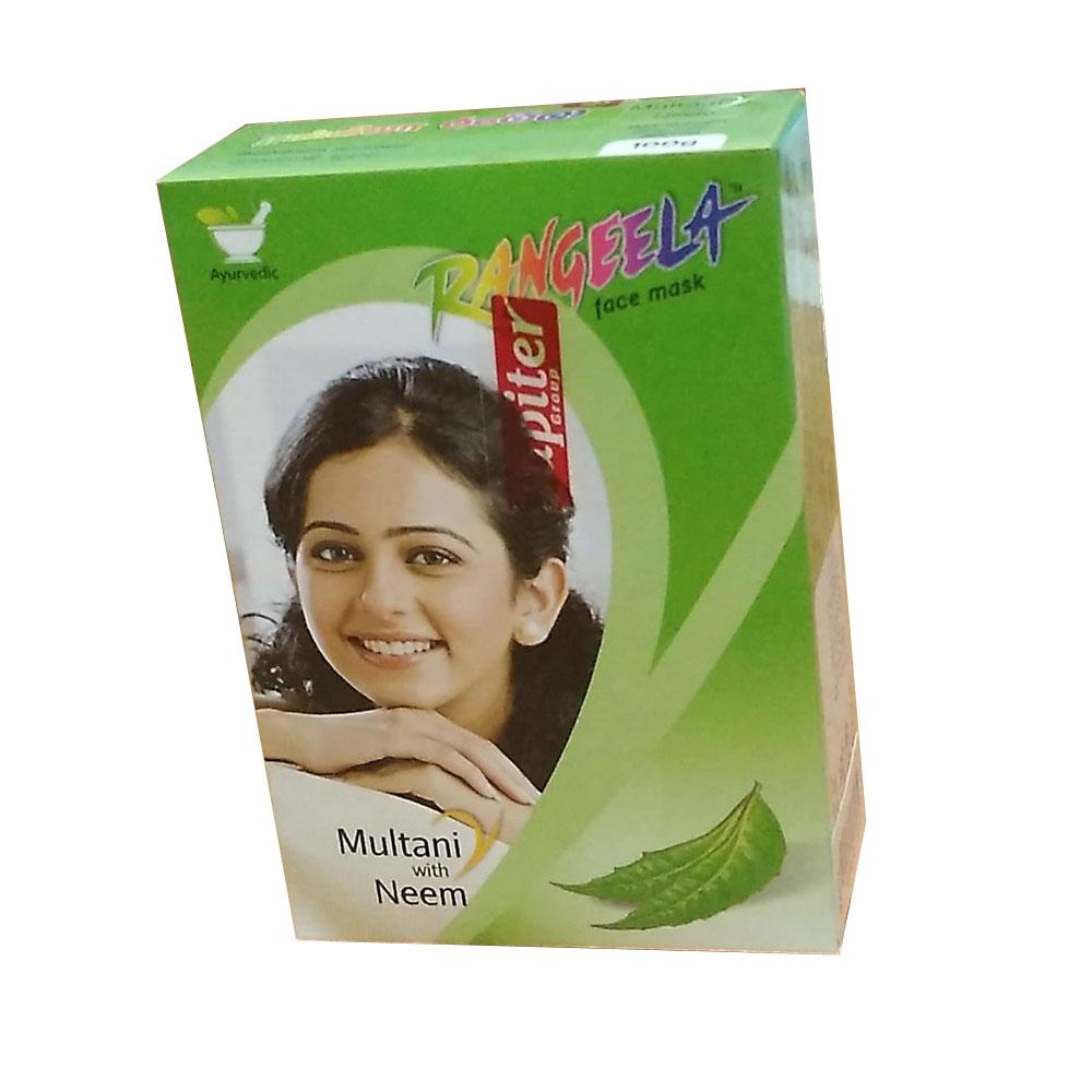 Rangeela Face Mask Multani wit