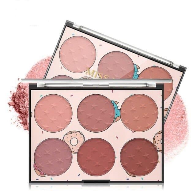 Miss Rose Blush Glow Kit 6 Col