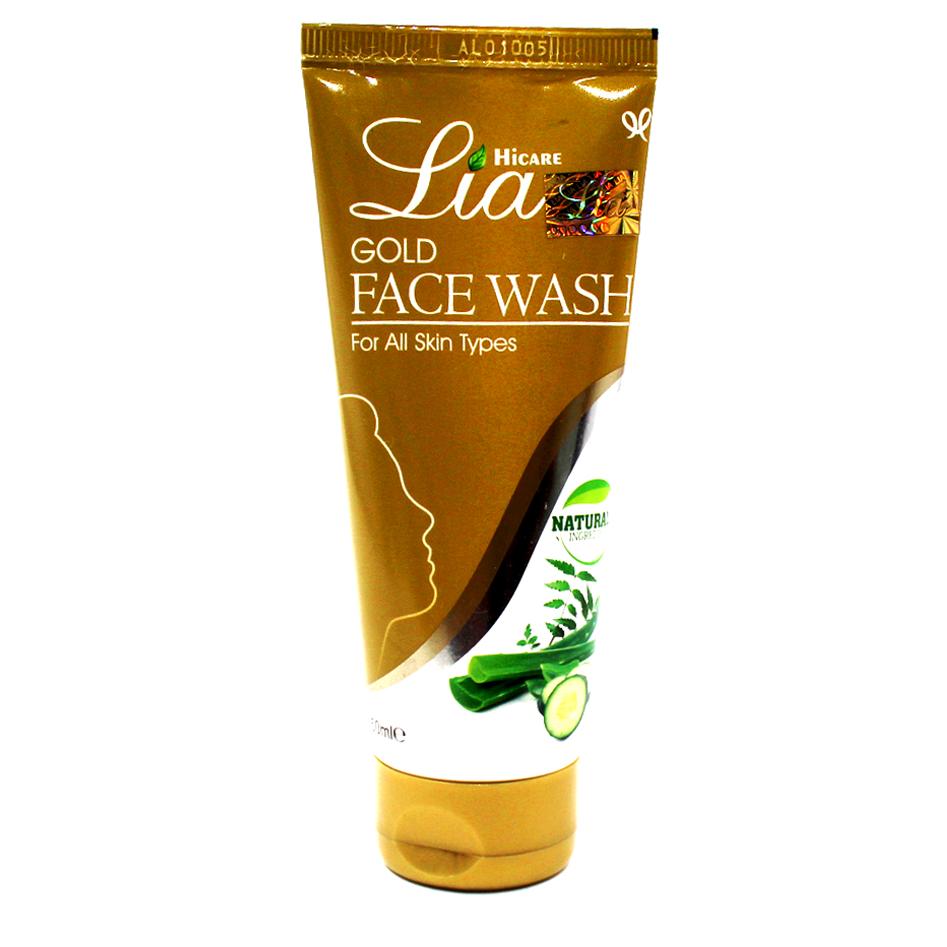 Lia Face Wash Gold All Skin