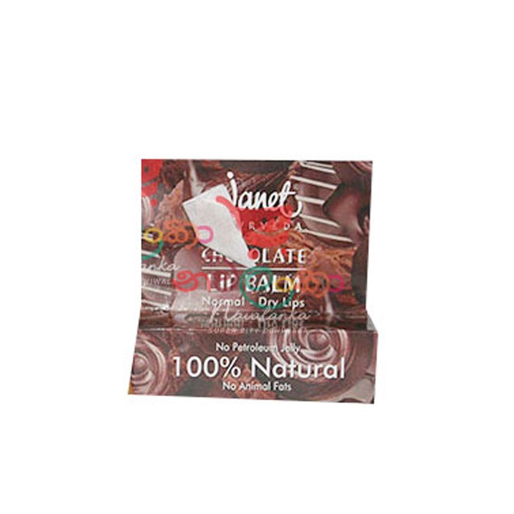Janet Lip Balm Chocolate