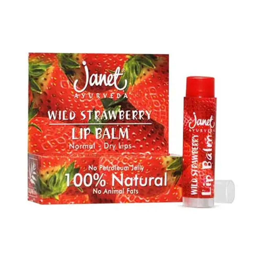 Janet Lip Balm Wild Strawberry