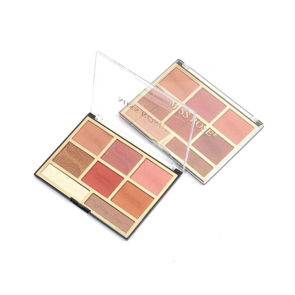 Miss Rose 6 Colors Blush & 2 C
