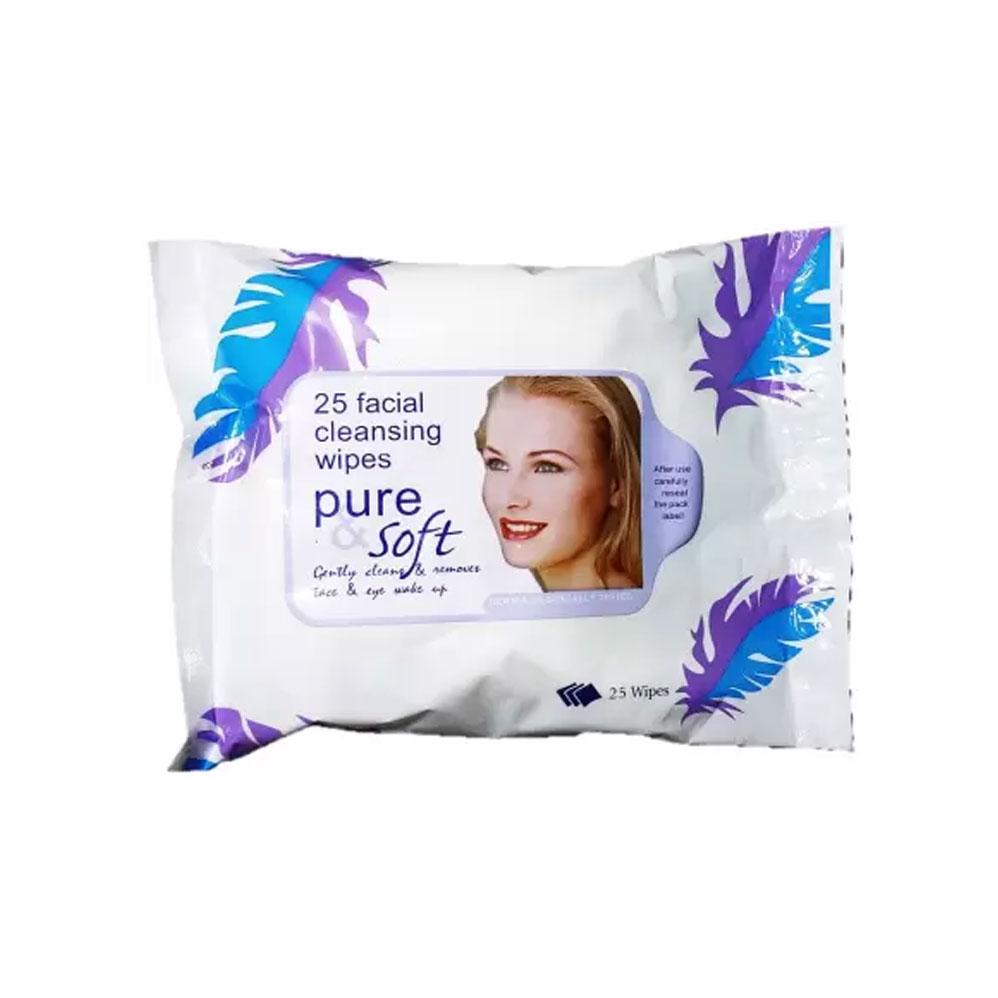 Pure & Soft 25 Facial Cleansin