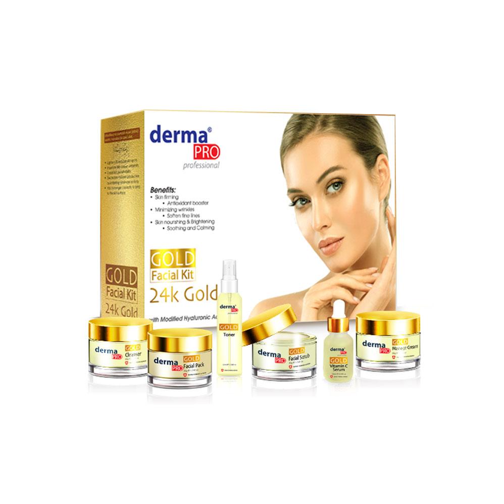 Derma Pro 24K Gold Facial Kit